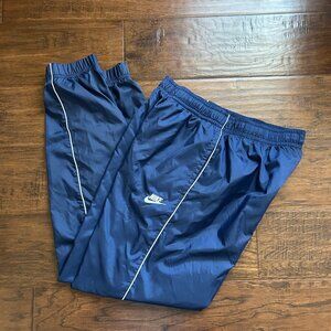 Nike mens navy blue sport jogging sweats sweatpants size M medium